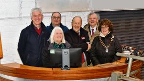 In the ring with Kilkenny Lions Club - fundraising cheques presented