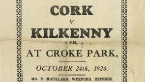 Kilkenny GAA Programme realised €3,000 at auction.