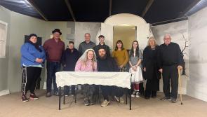 Kilmoganny ready for special play, By the Bog of Cats, by Shruggawadda Players