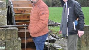 Pictures: Dunphy’s historic mill wheel turns once again in beautiful South Kilkenny