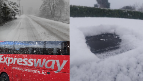 WEATHER: Bus Éireann cancels services and airport issues warning to passengers as snow persists