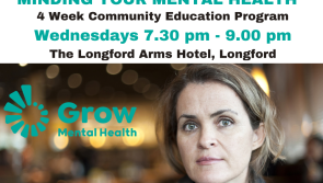 Community Mental Health series of talks in the Longford Arms Hotel 