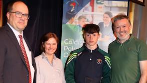 Comhghairdeas! Coláiste Pobail Osraí  host school awards - Pictures
