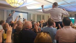 WATCH: 'Chap' Cleere on cloud nine as he tops Kilkenny election poll