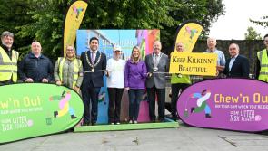 Gum Litter Taskforce Roadshow takes to Kilkenny to tackle gum disposal