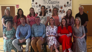 Hundreds gather at Kilkenny national school to say goodbye to retiring principal