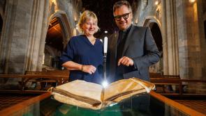 Historic 700-year-old/14th Century manuscript returns home to Kilkenny's St Canice's Cathedral