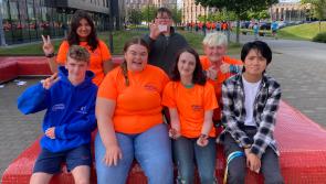 Teenagers from Kilkenny attend Maynooth University for Youth Leadership Conference