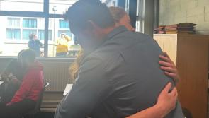 Scenes of joy at Kilkenny school as students celebrate Leaving Cert results 