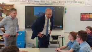 Tánaiste makes surprise visit to Kilkenny school and café