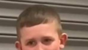 WATCH: Young Kilkenny superstar performs for patients and staff at Caredoc 