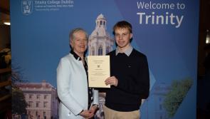 Kilkenny students receive prestigious awards from Trinity College Dublin