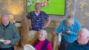 WATCH: Kilkenny nursing home residents break into heartwarming sing-song 
