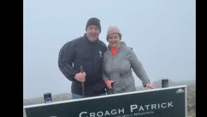PICTURES: Over 120 members of Kilkenny GAA club climb Croagh Patrick