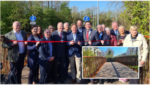 PICTURES: Take a look at Kilkenny's newest bridge in the city 