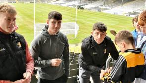 Pictures: Happy youngsters meet Kilkenny hurling heroes at camp in Nowlan Park