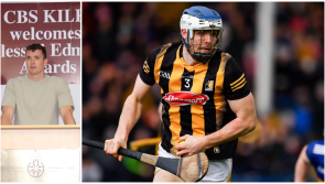PICTURES: Kilkenny's Huw Lawlor makes heartwarming visit back to former school 