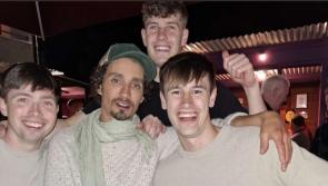 TV star enjoys Bank Holiday Weekend with night out in Kilkenny! 