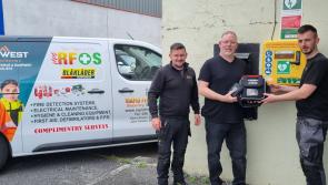 Life saving equipment installed at local radio station in Kilkenny 