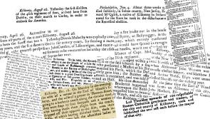 A snapshot of life in  Kilkenny in 1775... through the eyes of the newspapers of the day