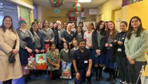 Kind-hearted Kilkenny students bring  Christmas toys to children in hospital 