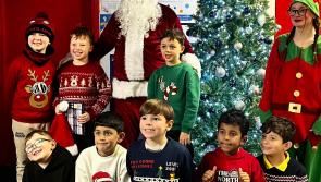 Santa visits Kilkenny! KCVS grotto for local primary schools