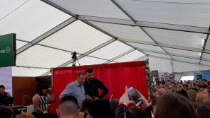 WATCH| Crowds go wild for Marty Morrissey and Love Island's Greg O'Shea