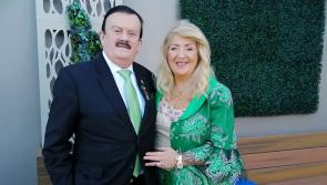 John and Angela Byrne back flying the flag for Kilkenny in San Diego on St Patrick's Day