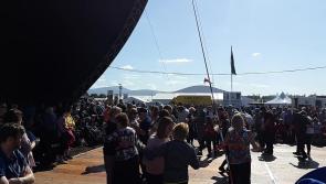 Hundreds waltzing in a field including Kilkenny people!