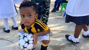 Former Premier League footballer shares pic of son sporting full Kilkenny kit