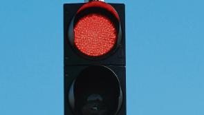 Temporary traffic lights in operation on busy Kilkenny street
