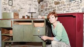 Bringing old furniture back to life in a colourful way