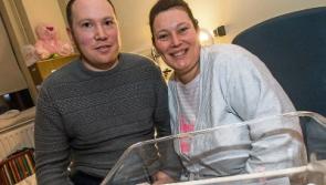 Little Kilkenny baby Caoimhe arrives just 18 minutes into the New Year