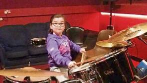 VIDEO: Kilkenny's Jeremy Hickey keeps promise with drum lesson for little girl who joined in