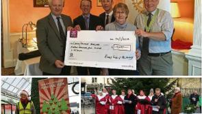 Kilkenny Rotary hands over huge cheque to Home Care team after mega fundraising drive