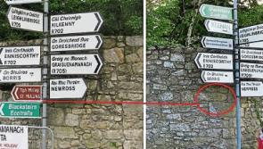 Reward offered as prized sign for St Mullins goes missing again