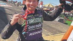 O’Kelly puts name in the history books, finishing gruelling desert bike race