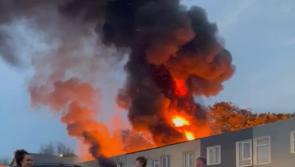 Four houses a blaze in rural town 