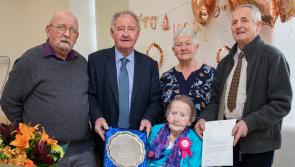 Kilkenny woman Nancy hears from King Henry on her 100th birthday