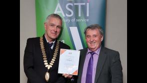 Kilkenny teacher receives ASTI PJ Kennedy Award