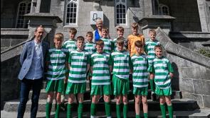 Evergreen FC Boys u-12s visit Lighthouse Studios ahead of crunch clash with Shamrock Rovers