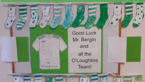 Pics 4: St John's Junior School dawn their green and white colours - Kilkenny Live