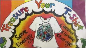 Video: 'Treasure Your T-Shirt to combat Climate Change, say Cuffesgrange kids
