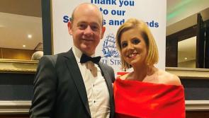 Eimear Ní Bhraonáin and Alan O'Reilly announce their engagement in the clouds!