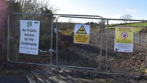  Car drove through fields and fencing to access unfinished Kilkenny greenway