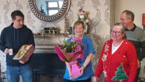 Mount Carmel bids adieu to Connie - after 100,000 dinners served, and maybe one million cups of tea!