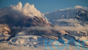 Russian villages engulfed in ash after volcanic eruption