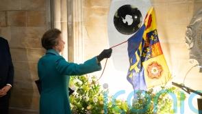 Sir Ernest Shackleton memorial containing Kilkenny limestone unveiled at Westminster Abbey