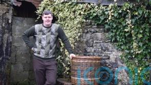 Irish basket weaver takes craft to Glastonbury and beyond
