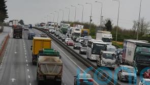 &lsquo;We want to be heard,&rsquo; says fuel protester as traffic disruption continues